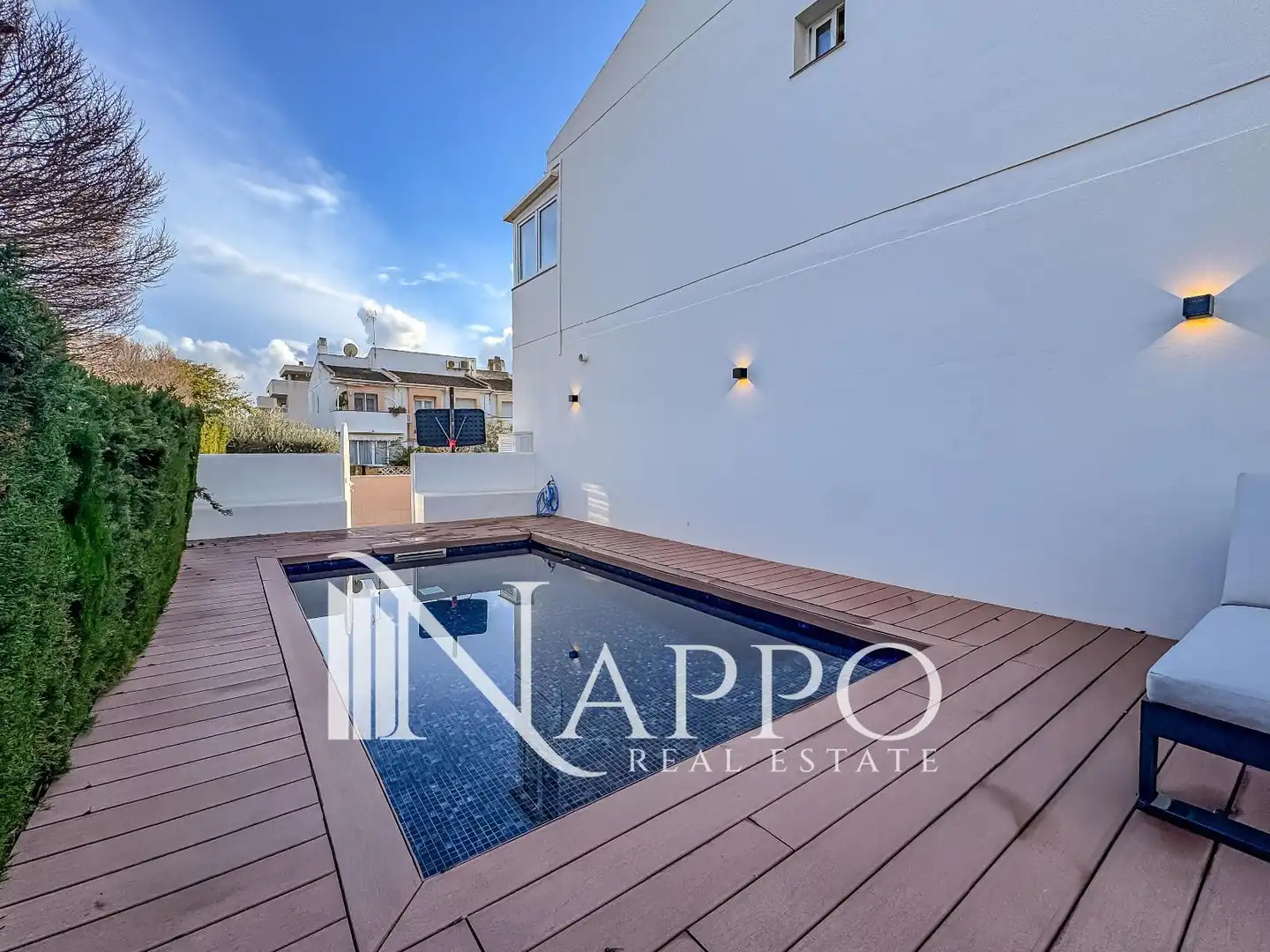 Piscina de Casa adosada en venta en Calvià con Aire acondicionado, Calefacción y Jardín privado