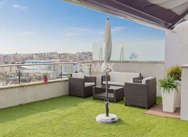 Terrace of Attic for sale in Vigo   with Heating, Parquet flooring and Terrace