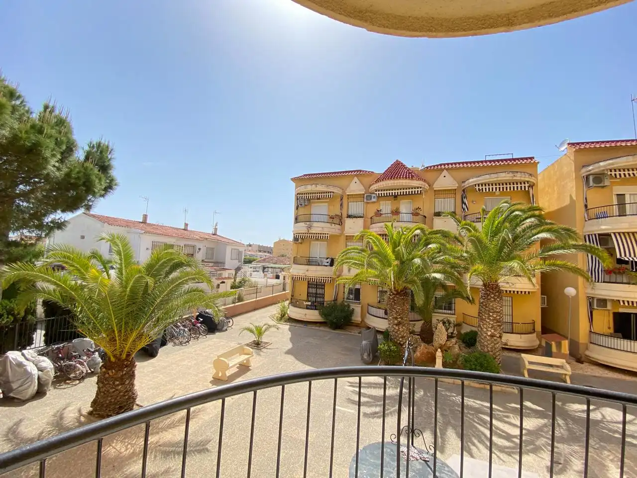 Exterior view of Flat for sale in Santa Pola  with Air Conditioner, Terrace and Furnished