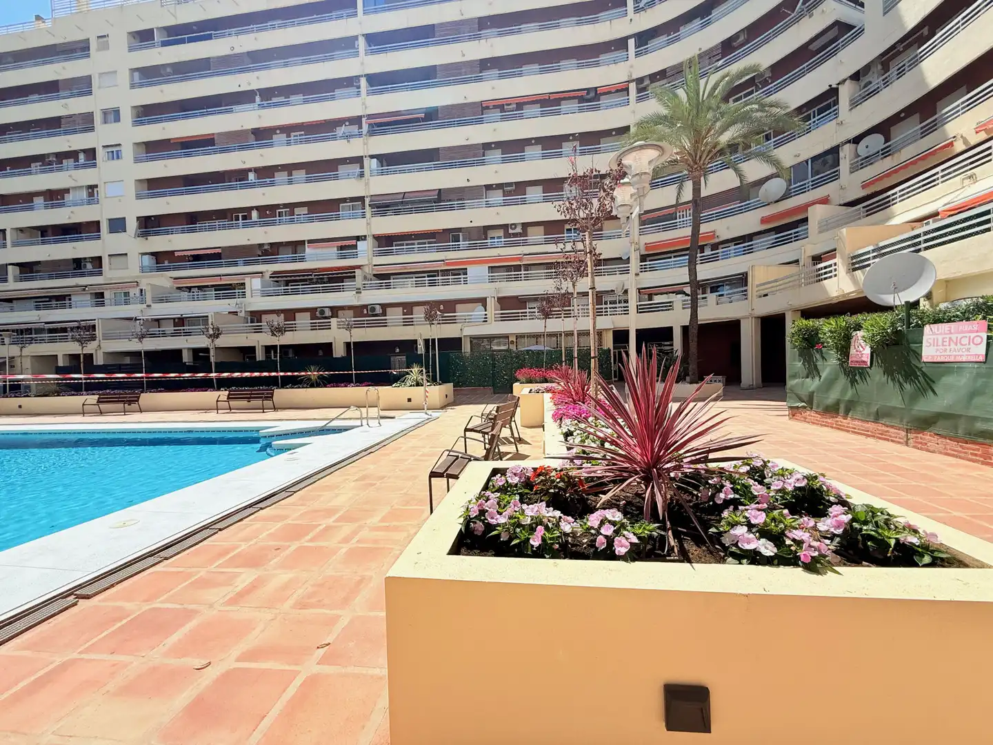 Piscina de Apartamento de alquiler en Marbella con Terraza, Piscina y Piscina comunitaria