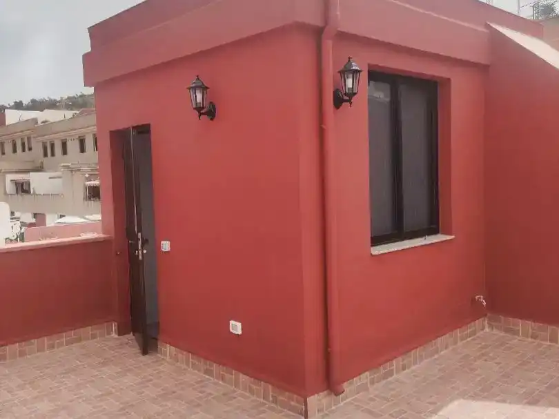 Terrasse von Einfamilien-Reihenhaus zur Miete in Santa Úrsula mit Balkon