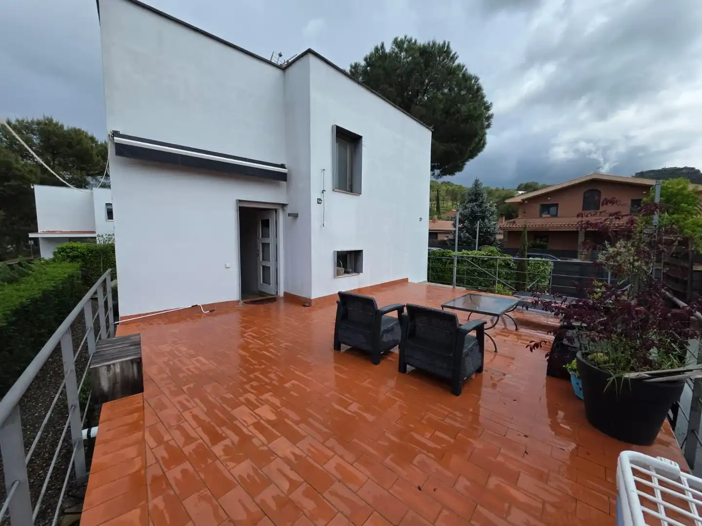 Terrassa de Casa o xalet en venda en Castellolí amb Calefacció, Jardí privat i Terrassa