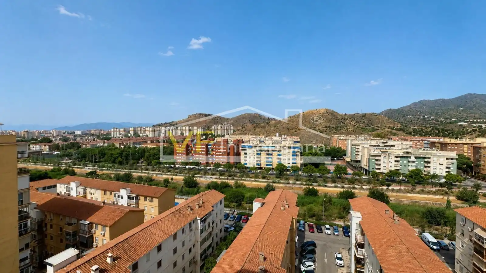 Vista exterior de Piso de alquiler en Málaga