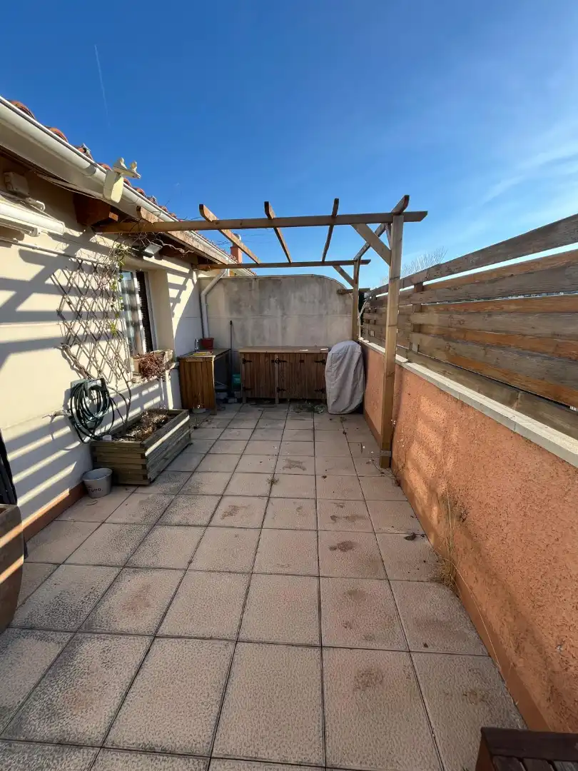 Terraza de Dúplex de alquiler en La Selva del Camp con Aire acondicionado, Calefacción y Terraza