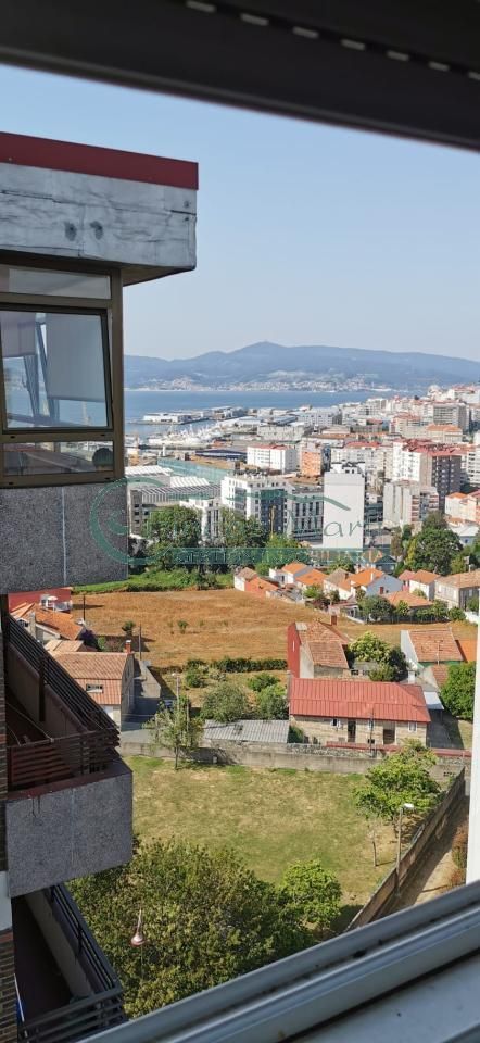 Exterior view of Flat for sale in Vigo   with Heating, Parquet flooring and Terrace