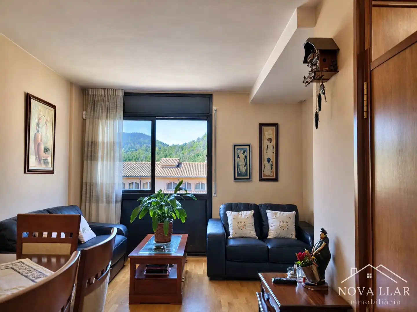 Sala de estar de Dúplex en venta en Ripoll con Calefacción, Terraza y Horno