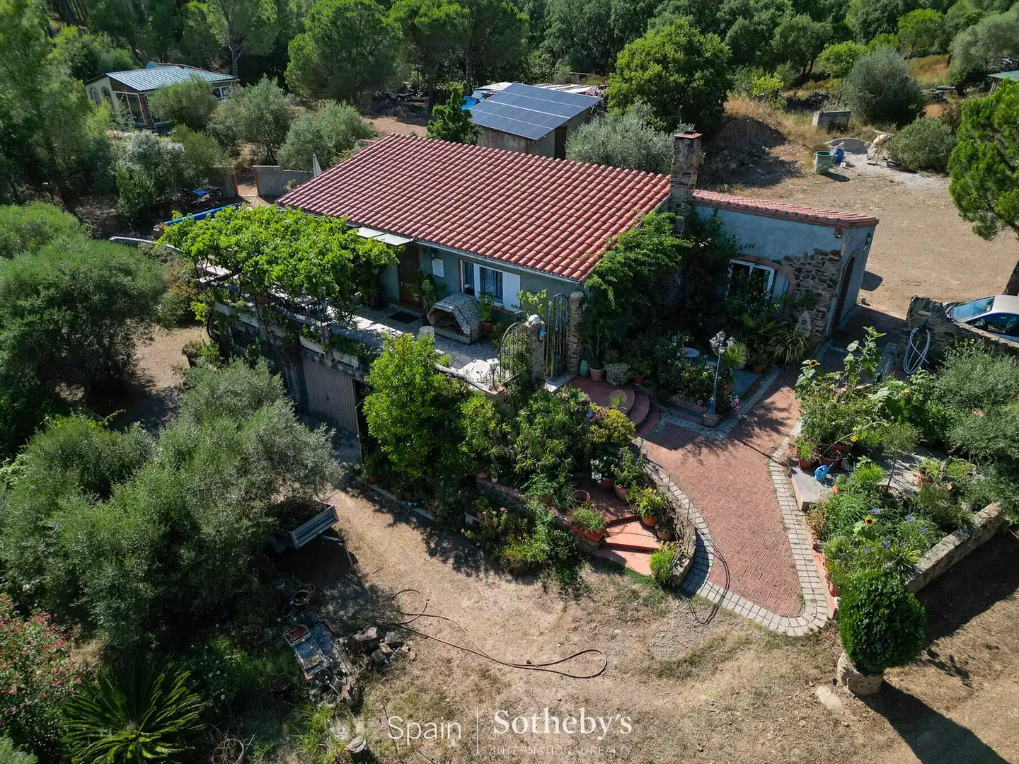 Vista exterior de Casa o xalet en venda en Rabós amb Calefacció, Jardí privat i Terrassa