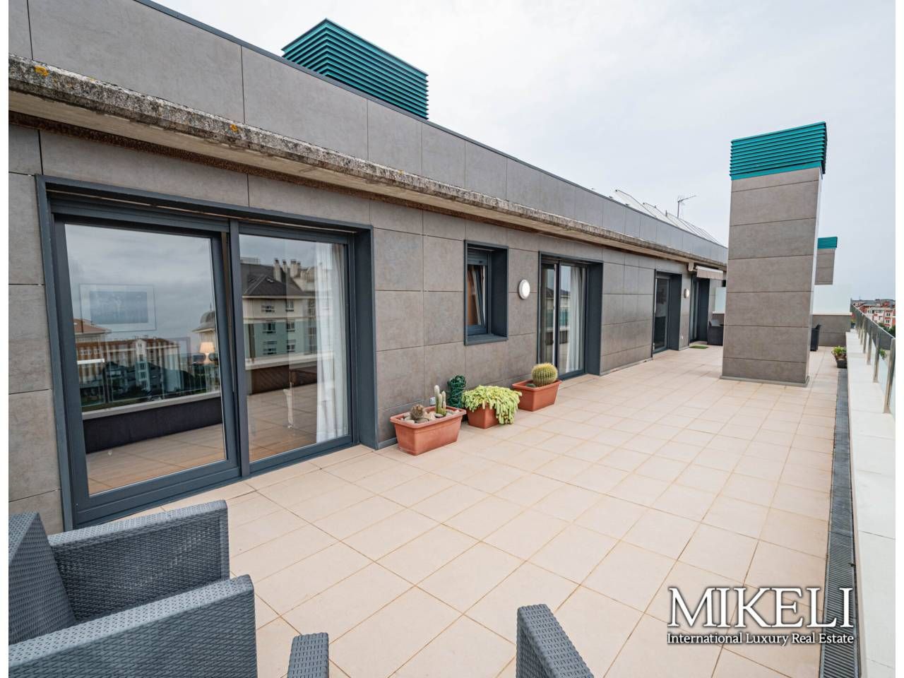Terrassa de Àtic de lloguer en Santander amb Calefacció, Parquet i Terrassa