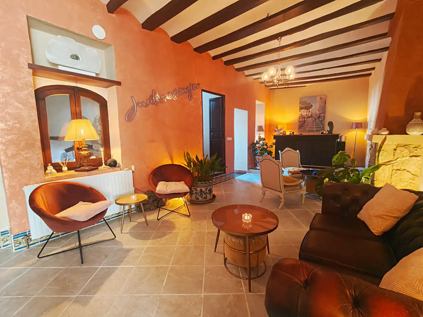 Sala de estar de Edificio en venta en La Vall de Gallinera