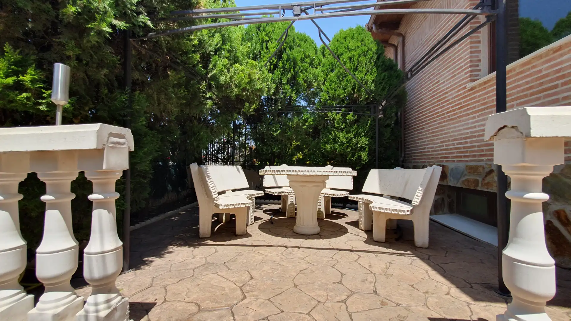 Terrassa de Casa adosada en venda en Olías del Rey amb Aire condicionat, Calefacció i Jardí privat