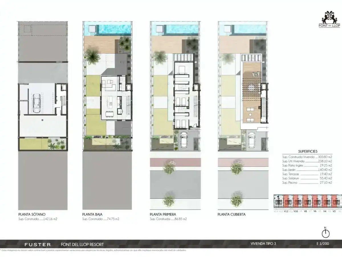 Adosado con jardín en venta en Monforte del Cid, imagen 46
