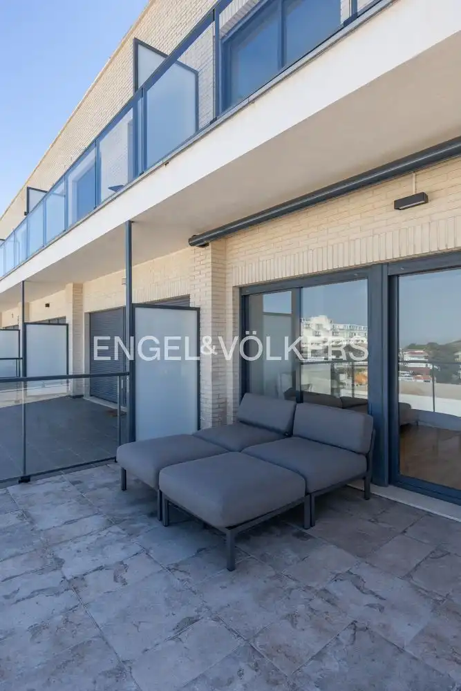 Balcony of Houses for sale in Cullera  with Air Conditioner, Heating and Private garden
