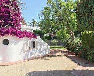 Exterior view of House or chalet for sale in Santa Eulària des Riu  with Air Conditioner and Private garden