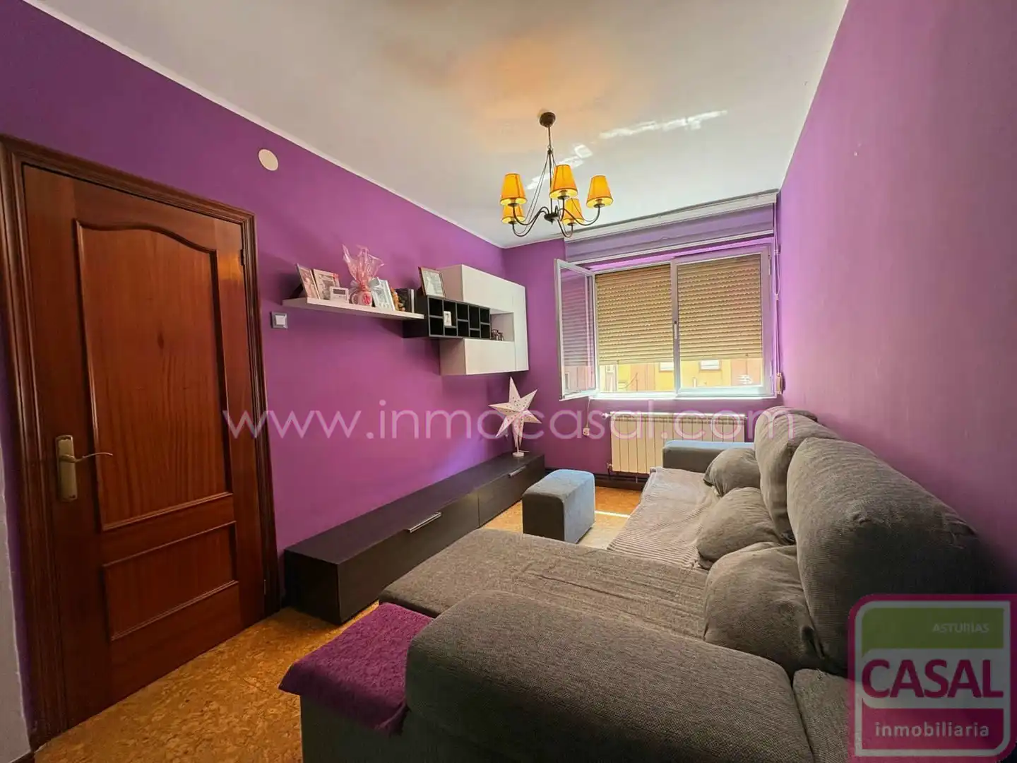 Living room of Flat for sale in Mieres (Asturias)  with Heating, Storage room and Furnished