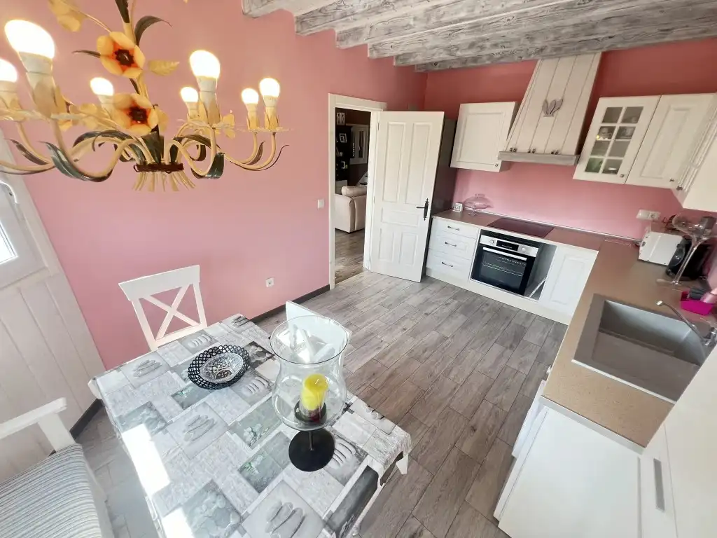 Cocina de Casa o chalet en venta en Cullera con Aire acondicionado, Terraza y Piscina