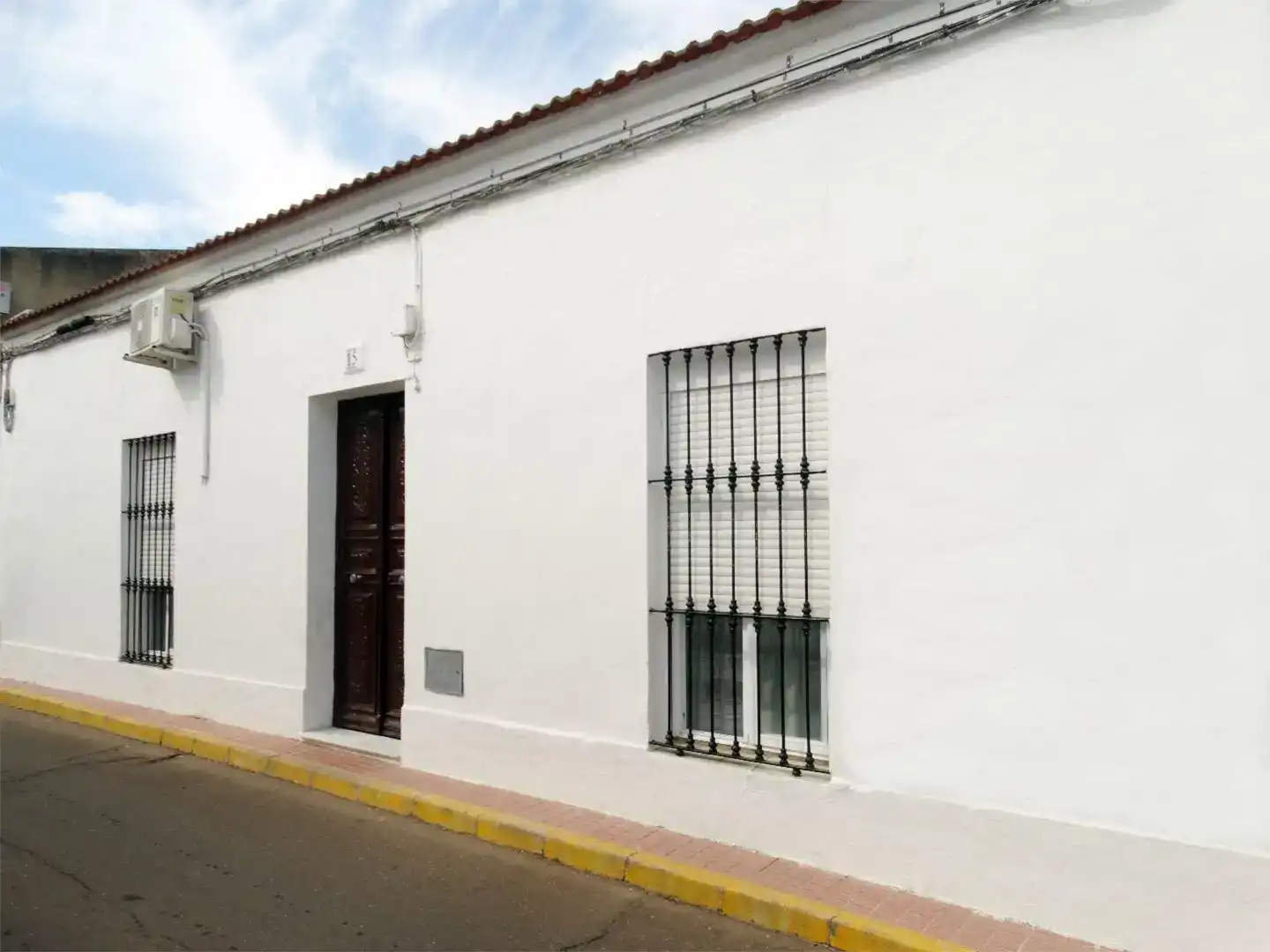 Vista exterior de Casa adosada en venda en La Albuera