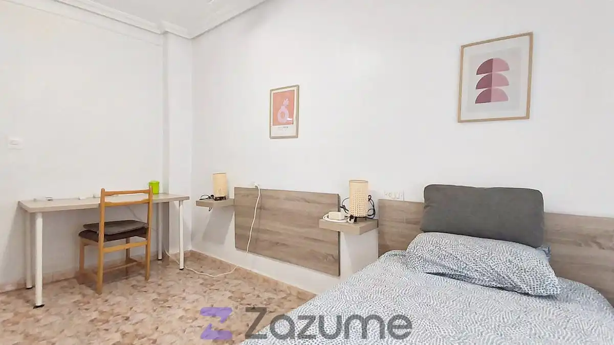 Bedroom of Flat for rent in Mazarrón  with Air Conditioner, Terrace and Furnished