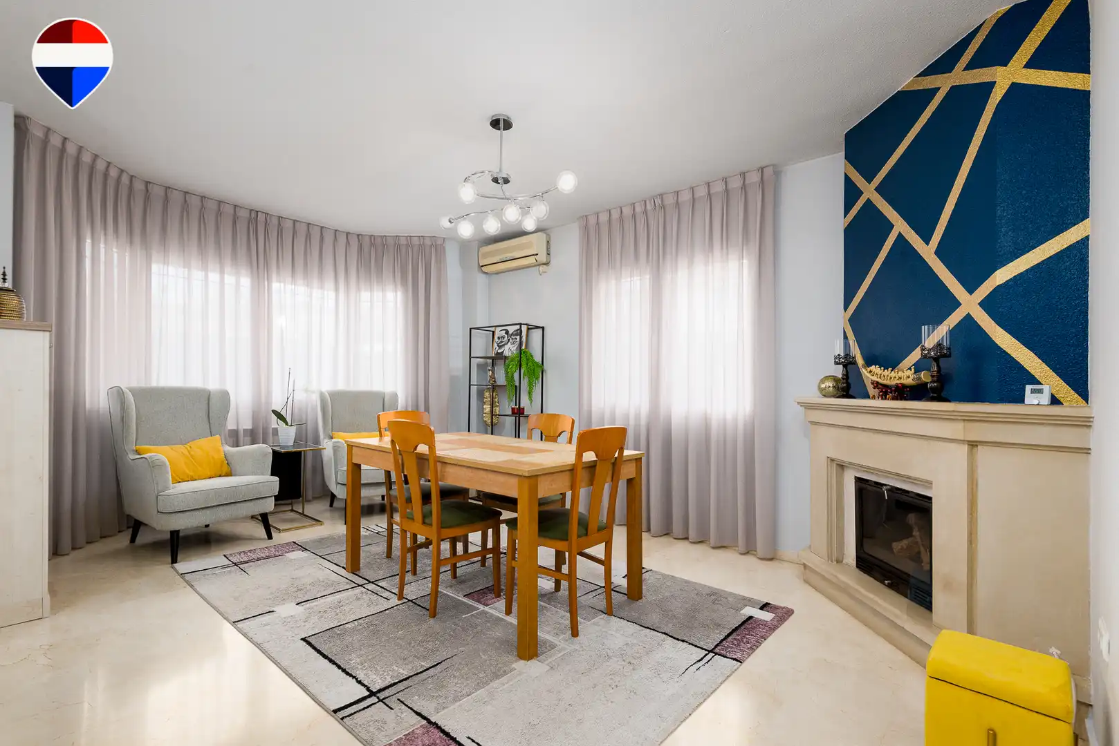 Comedor de Casa o chalet en venta en Mutxamel con Aire acondicionado, Terraza y Piscina