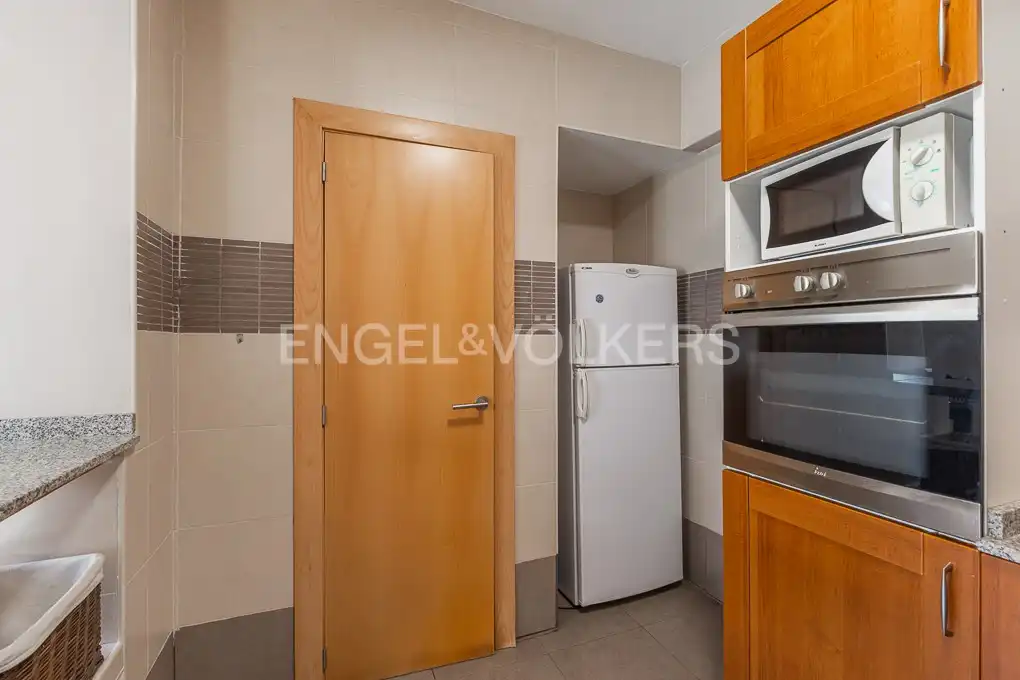 Kitchen of Flat for sale in Sueca  with Heating, Terrace and Furnished