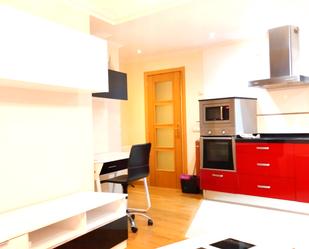 Kitchen of Flat for sale in Salamanca Capital  with Heating, Parquet flooring and Furnished