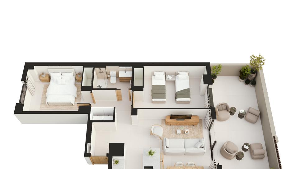 Photo 1 from new construction home in Flat for sale in Passeig del Mar, 27, Platja Gran, Girona