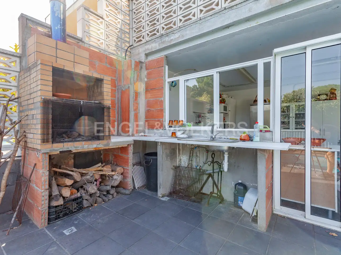 Terrace of Houses for sale in Sant Cugat del Vallès  with Air Conditioner, Heating and Private garden