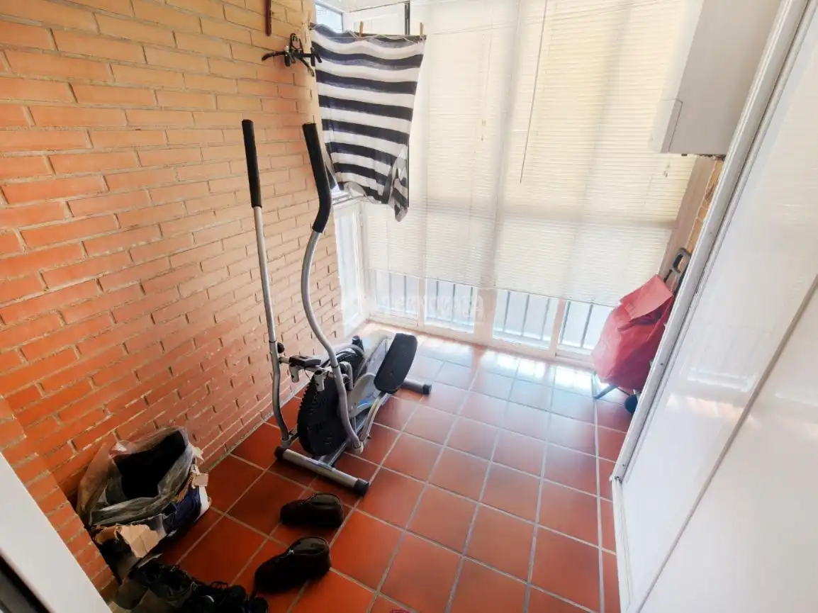 Schlafzimmer von Wohnung zum Verkauf in Madrid mit Klimaanlage, Heizung und Terrasse
