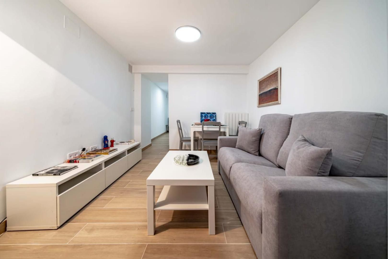 Sala d'estar de Apartament de lloguer en  Madrid Capital