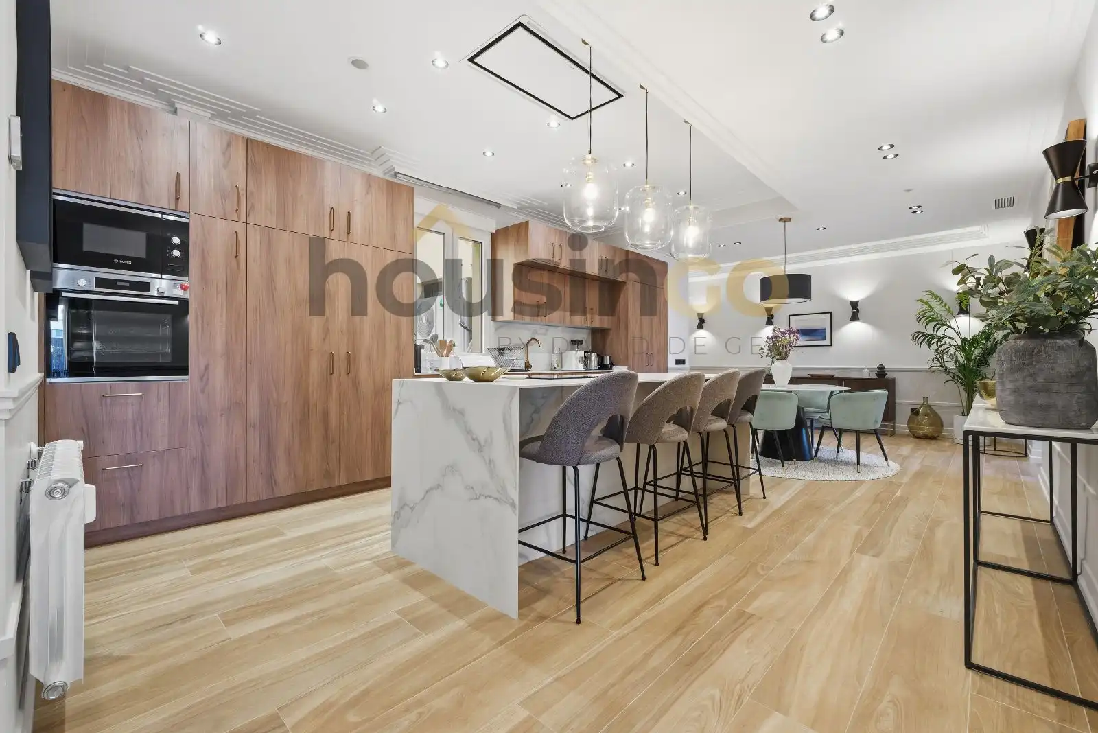 Kitchen of Flat for sale in Madrid  with Air Conditioner, Heating and Parquet flooring