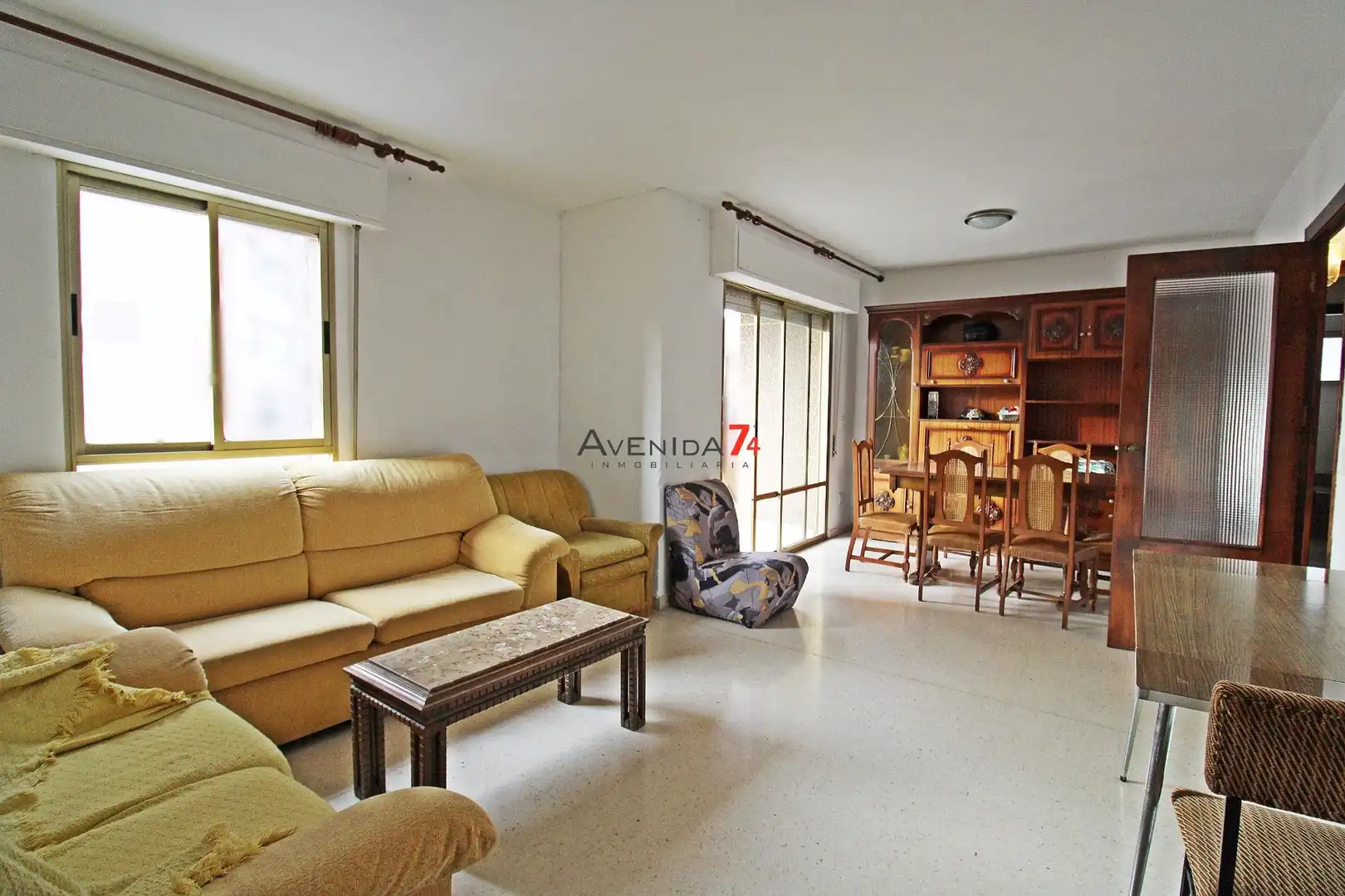 Sala de estar de Piso en venta en Lorca con Aire acondicionado, Terraza y Balcón