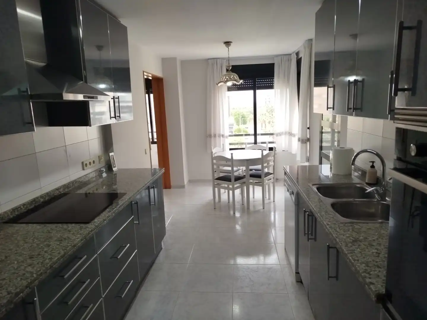 Kitchen of Flat for rent in Castellón de la Plana / Castelló de la Plana  with Heating, Furnished and Oven
