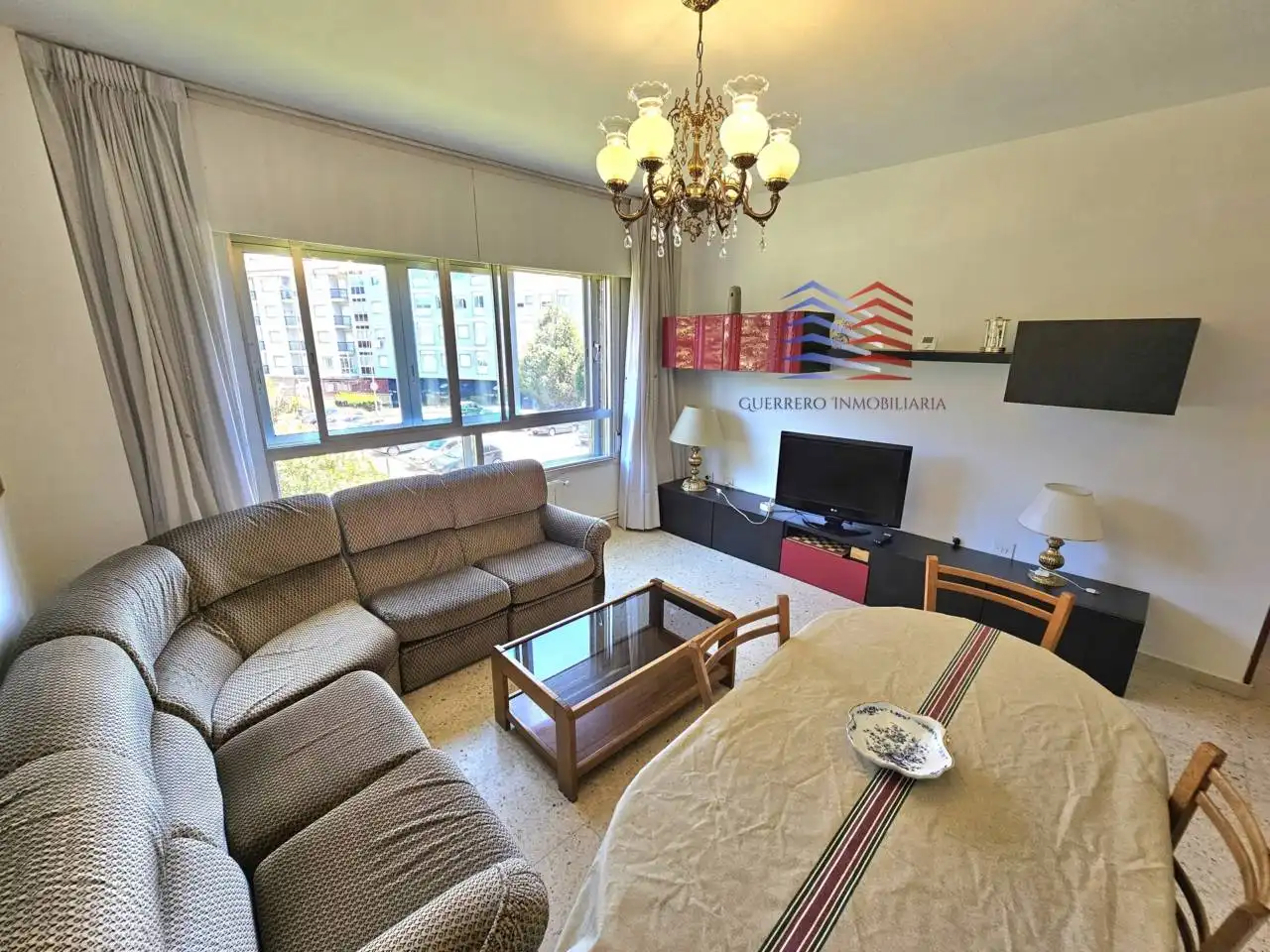 Sala de estar de Piso de alquiler en Ourense Capital  con Calefacción y Amueblado