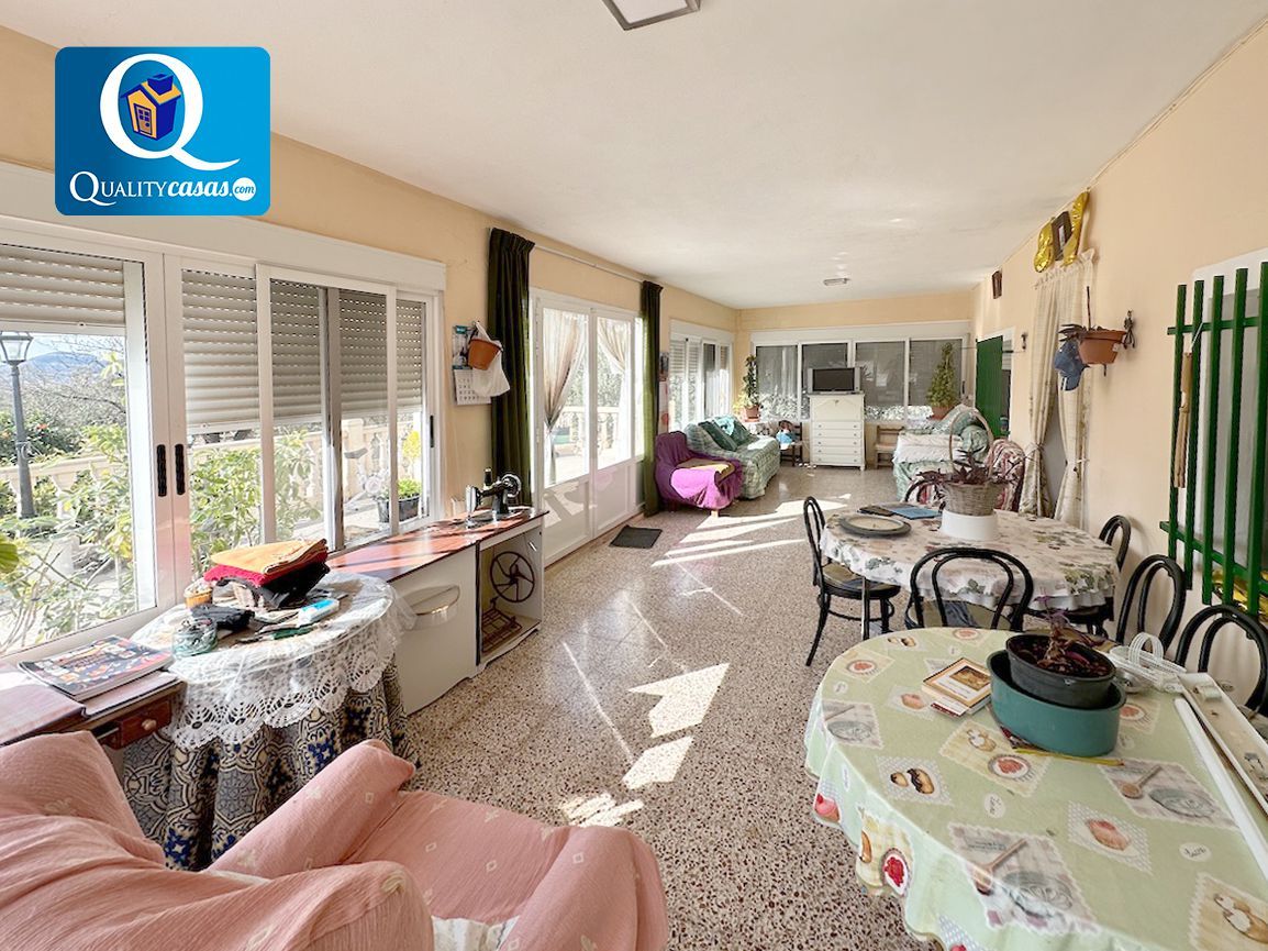 Living room of House or chalet for sale in Busot  with Air Conditioner, Terrace and Storage room