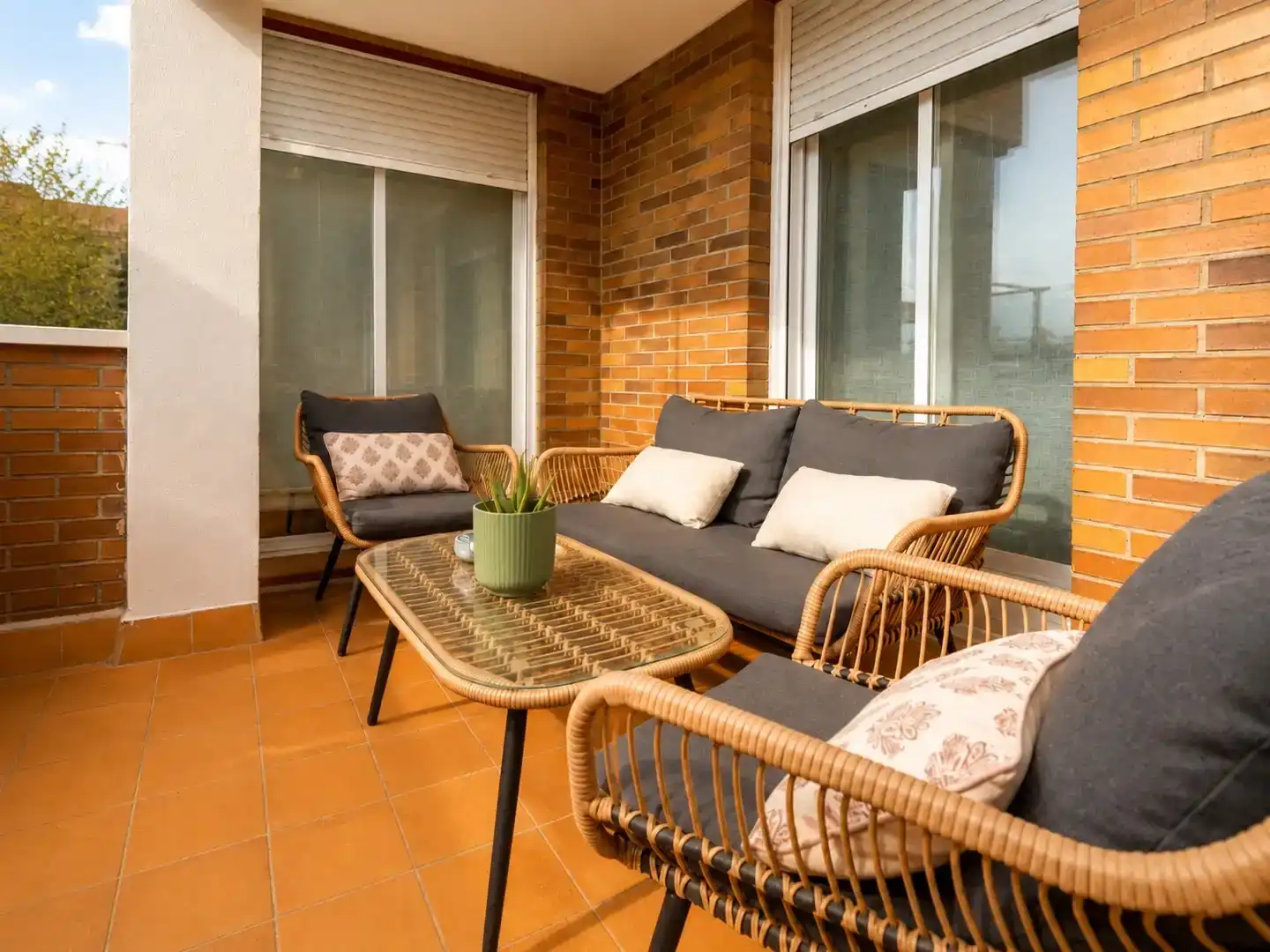 Terraza de Dúplex en venta en Boadilla del Monte con Aire acondicionado y Piscina