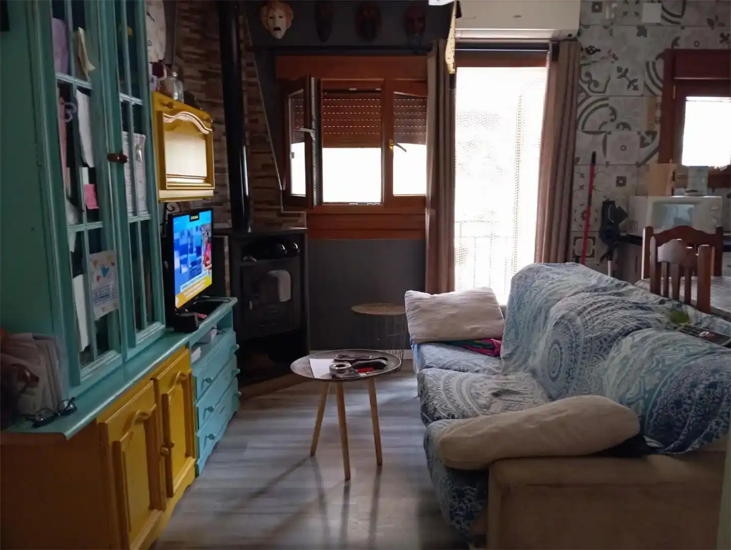 Sala de estar de Piso en venta en Guisando con Aire acondicionado, Parquet y Amueblado