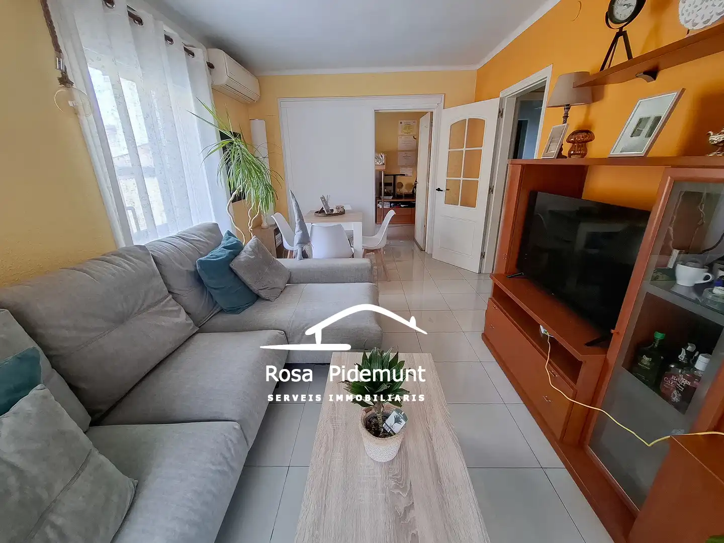 Living room of Flat for sale in Tordera  with Air Conditioner, Heating and Furnished