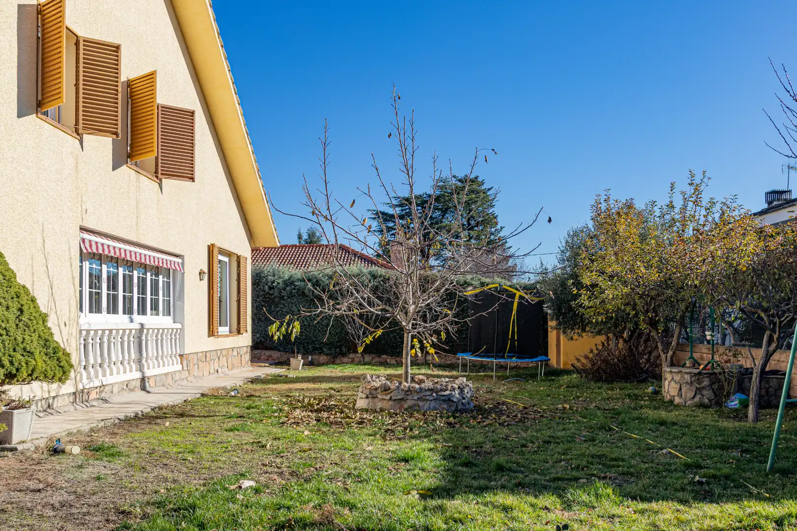 Jardín de Casa o chalet en venta en Manzanares El Real con Calefacción, Jardín privado y Amueblado