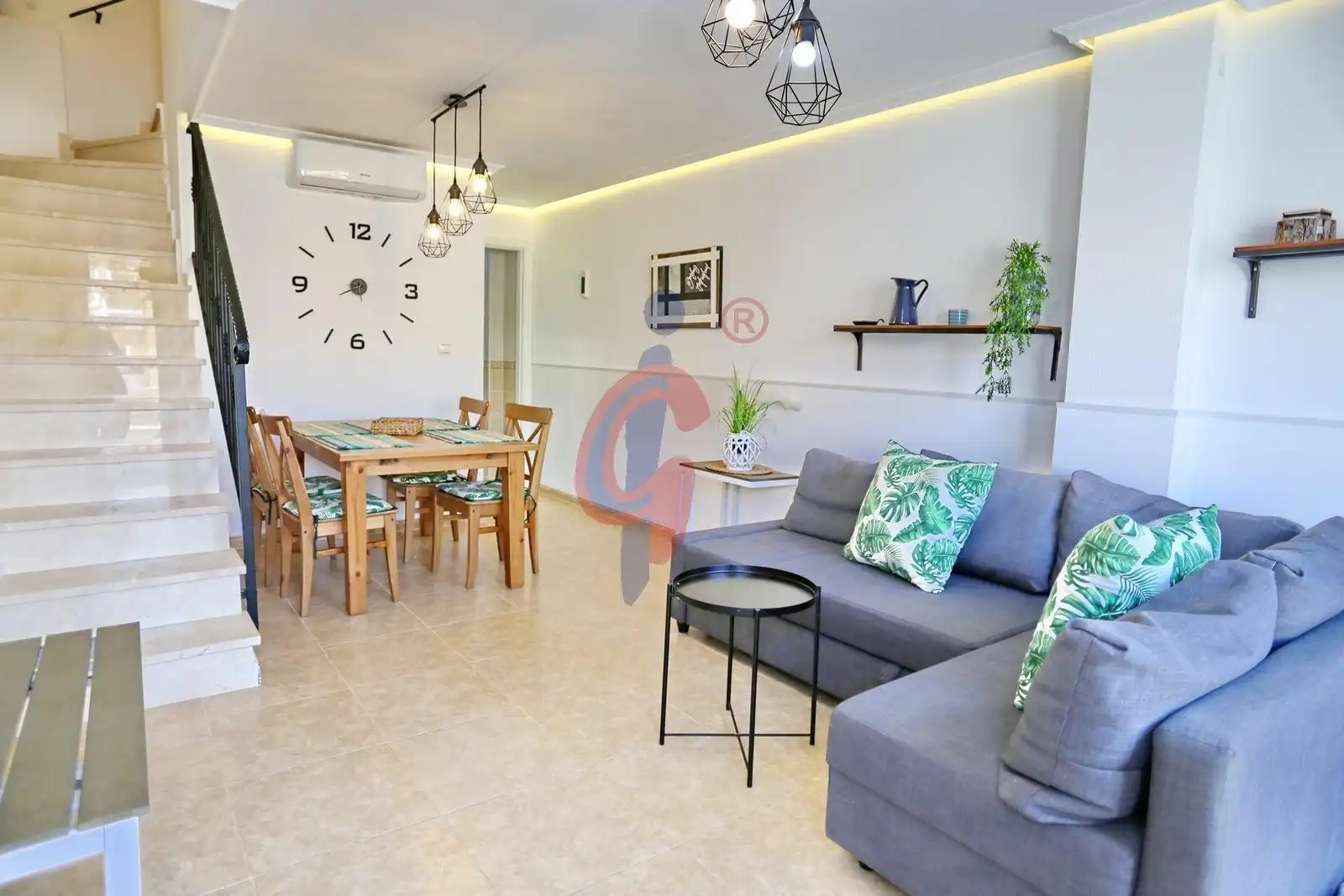 Living room of Houses for sale in Torrevieja  with Air Conditioner, Terrace and Furnished