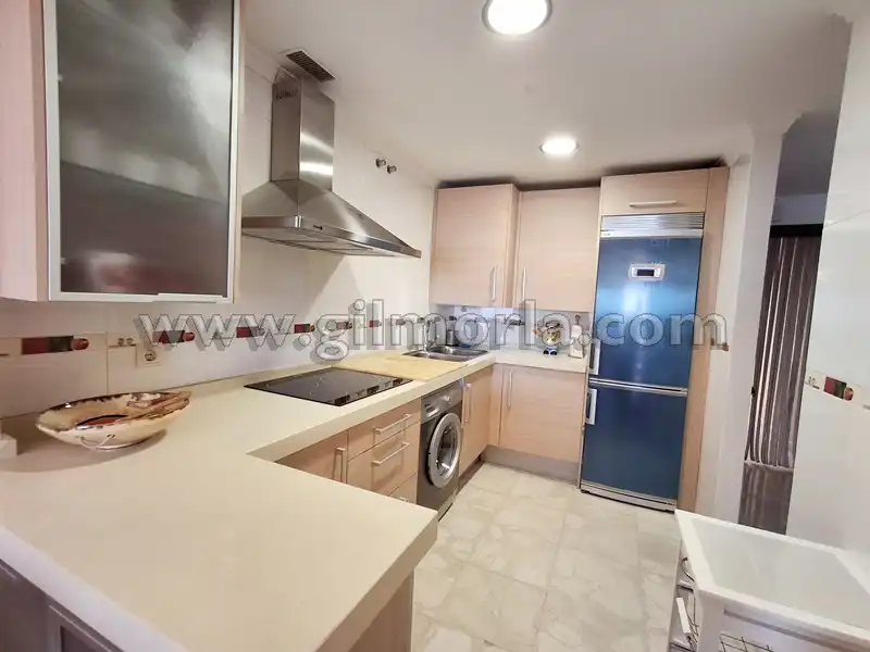 Cocina de Piso de alquiler en Vélez-Málaga con Terraza y Amueblado