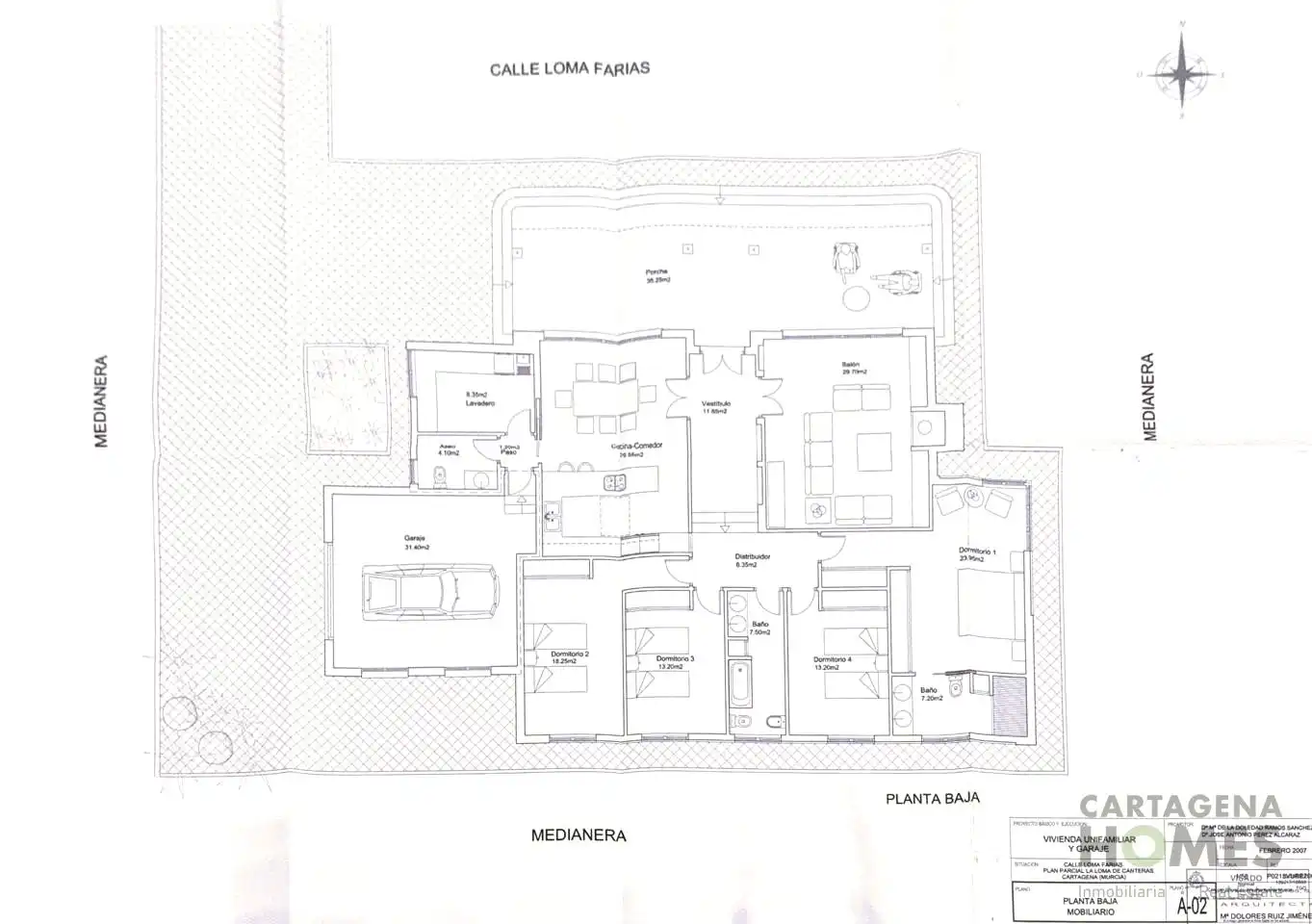 Casa con giardino in vendita a Loma Farías 23, imagen 56