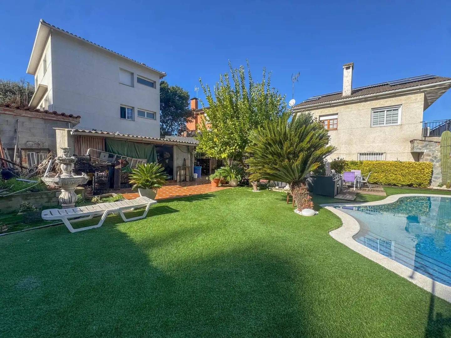 Jardín de Casa o chalet en venta en Sant Esteve Sesrovires con Aire acondicionado, Calefacción y Balcón