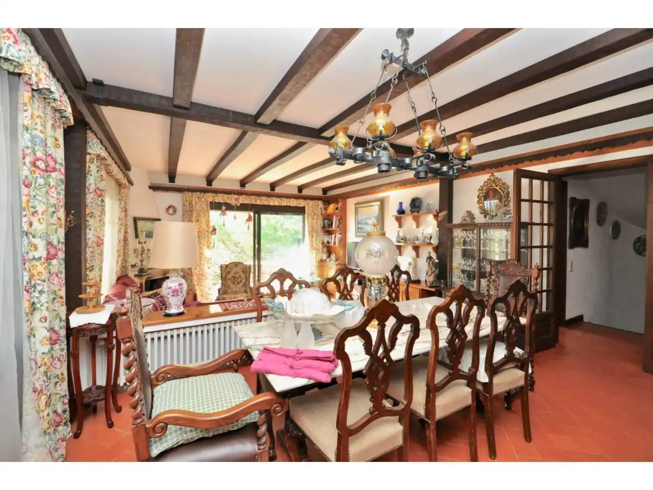 Comedor de Casa o chalet en venta en Lloret de Mar con Calefacción, Jardín privado y Terraza