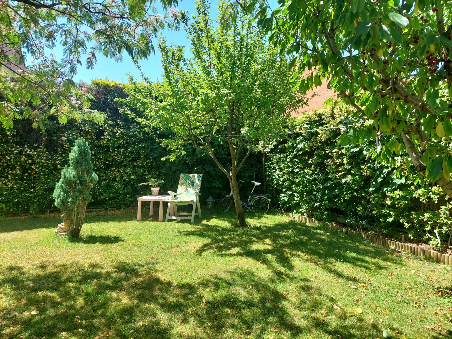 Jardín de Casa adosada en venta en Rivas-Vaciamadrid con Aire acondicionado, Calefacción y Jardín privado