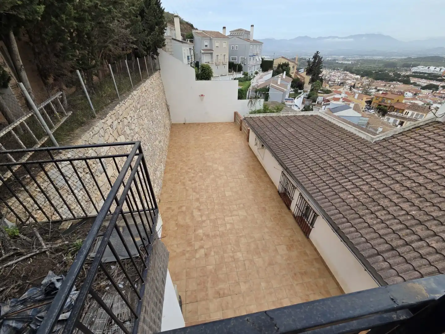 Terraza de Casa o chalet en venta en Málaga con Jardín privado, Terraza y Piscina