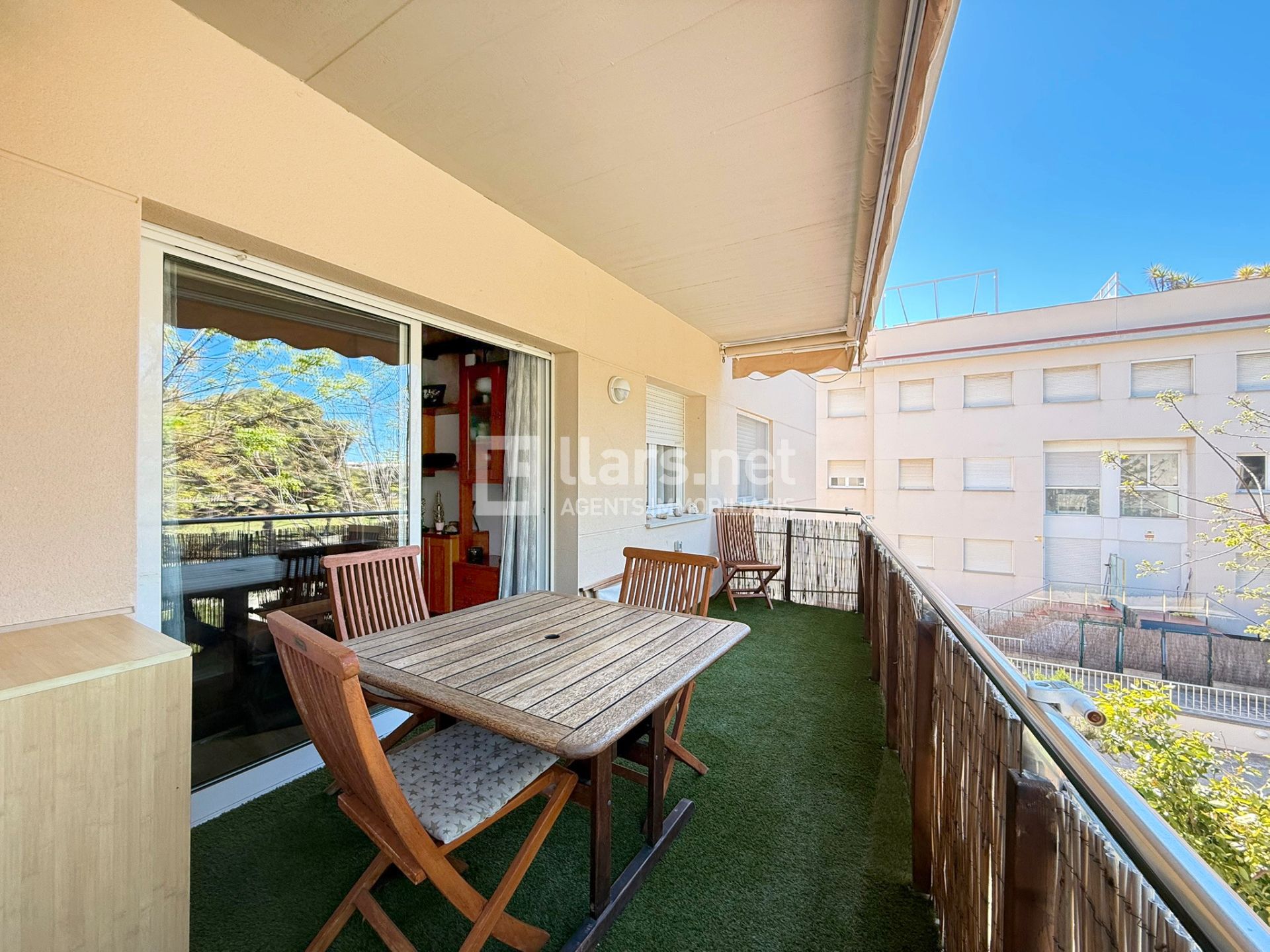 Terrace of Flat for sale in Cubelles  with Air Conditioner, Heating and Parquet flooring