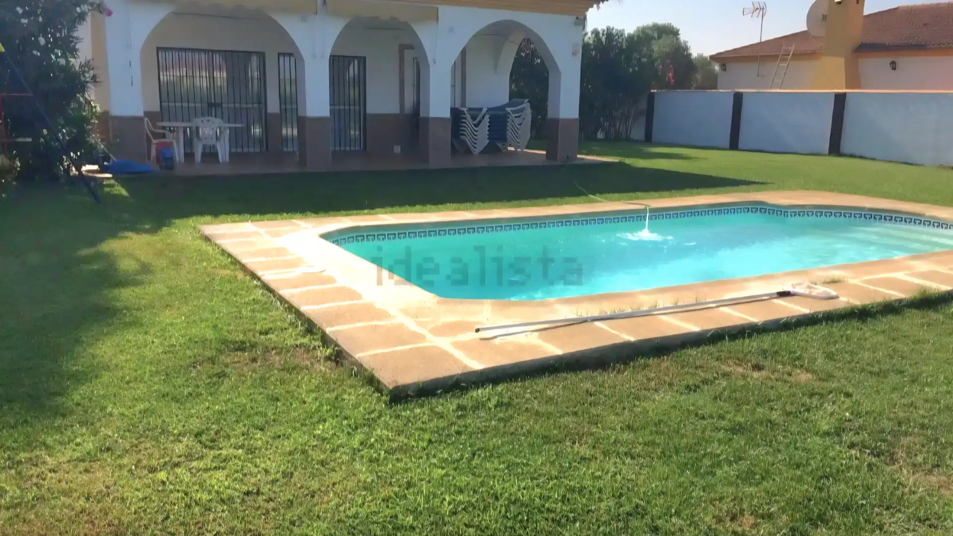 Swimming pool of Houses for sale in Cartaya  with Air Conditioner, Private garden and Swimming Pool