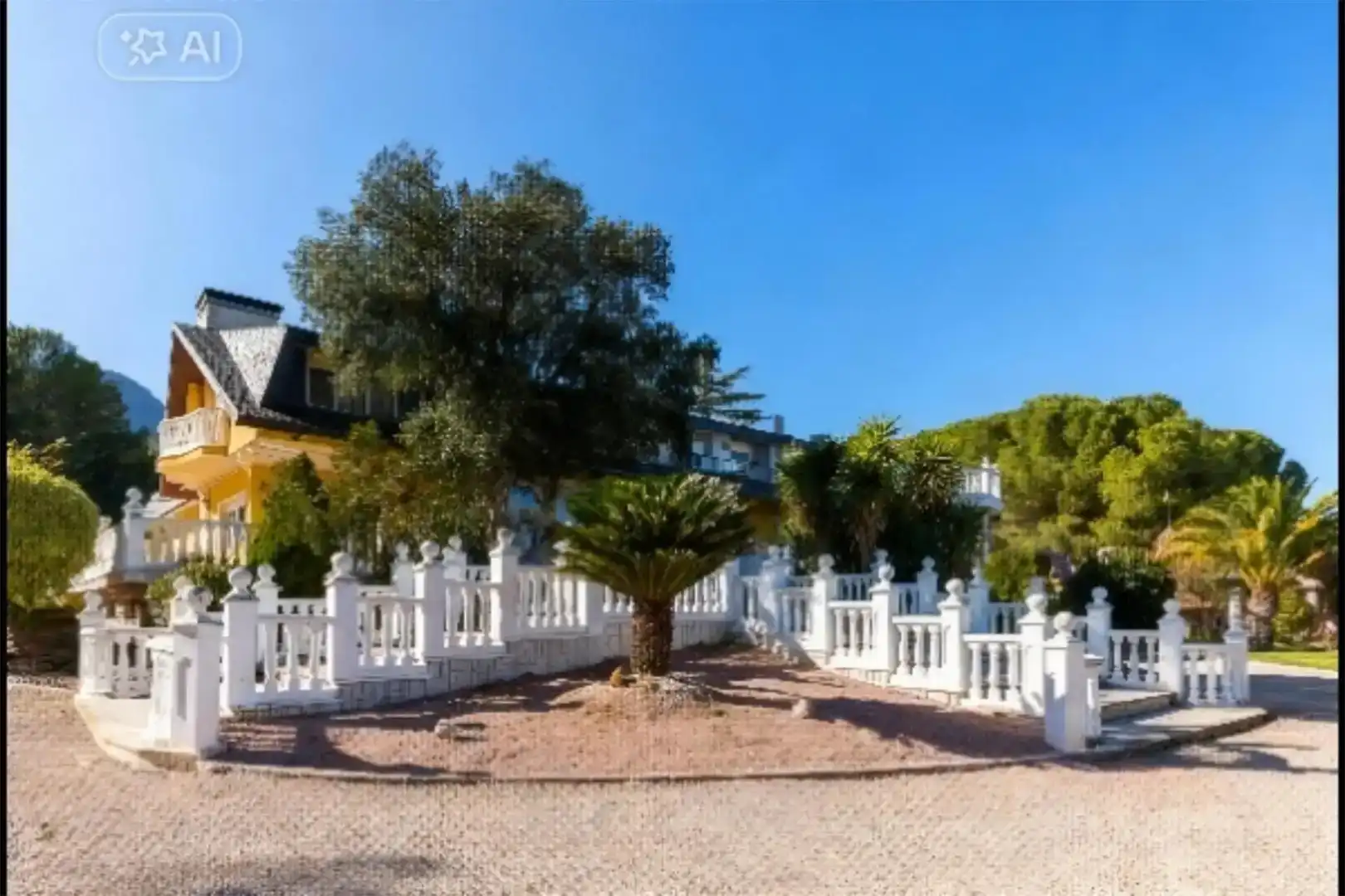 Vista exterior de Casa o xalet en venda en Muro de Alcoy amb Aire condicionat i Piscina