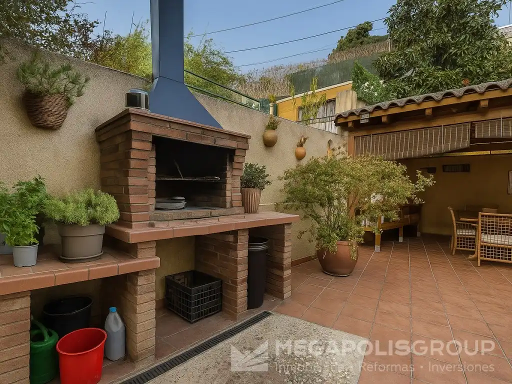 Terraza de Casa o chalet en venta en Sant Vicenç Dels Horts con Jardín privado, Terraza y Piscina