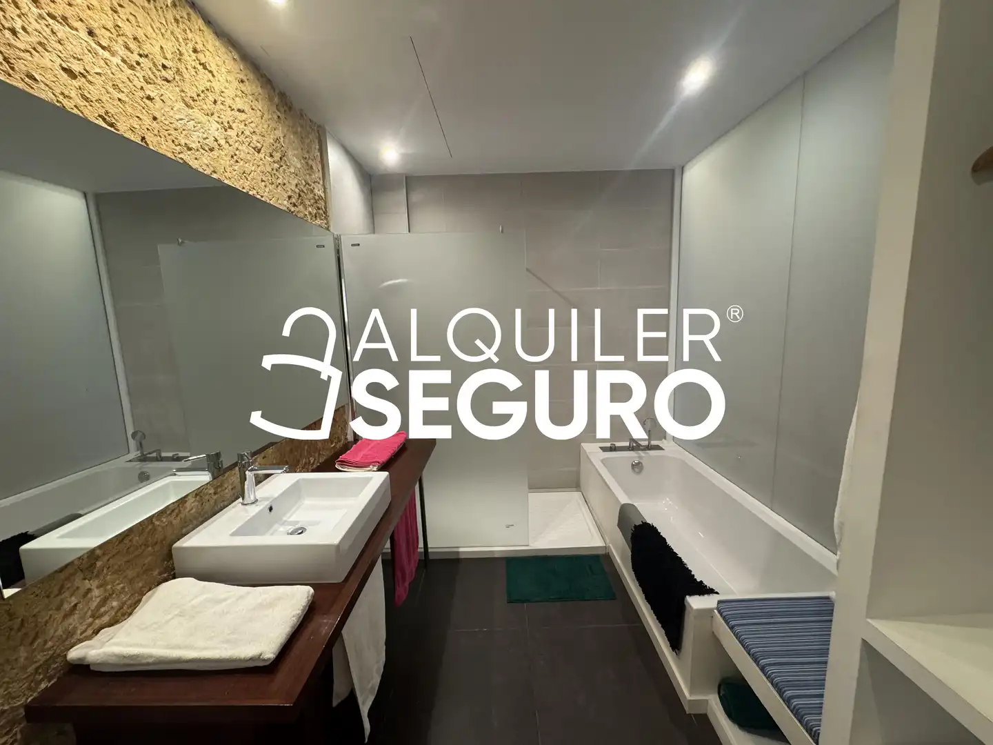 Badezimmer von Wohnung zur Miete in  Palma de Mallorca