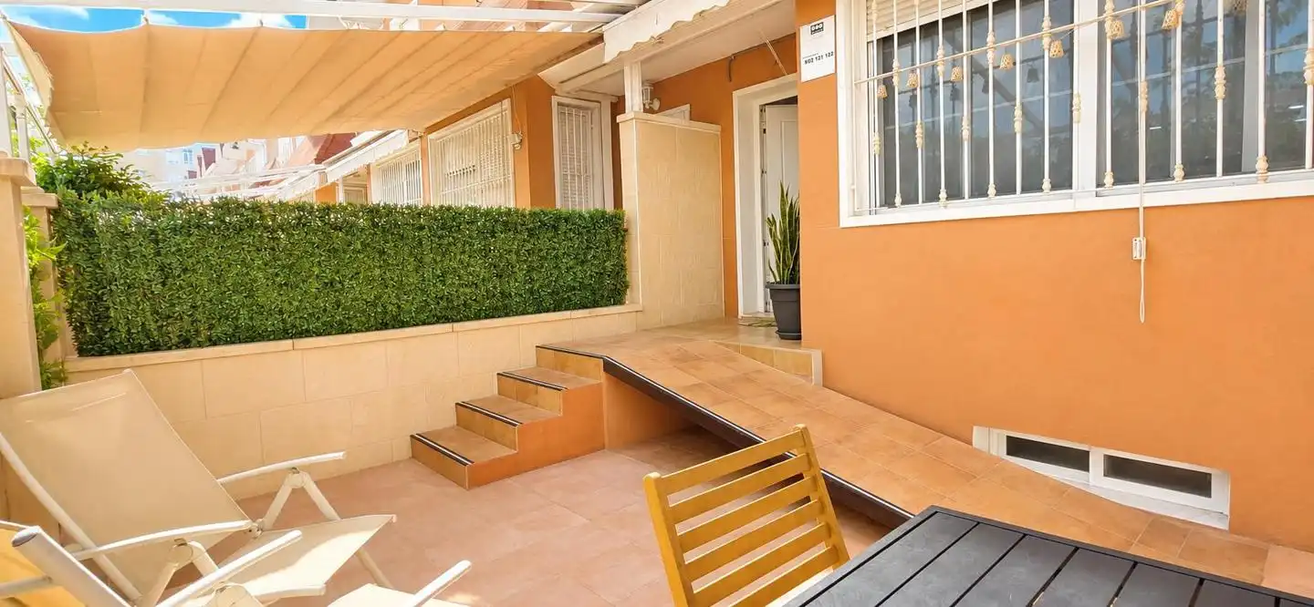 Terraza de Casa o chalet en venta en Elche / Elx con Trastero, Balcón y Piscina comunitaria